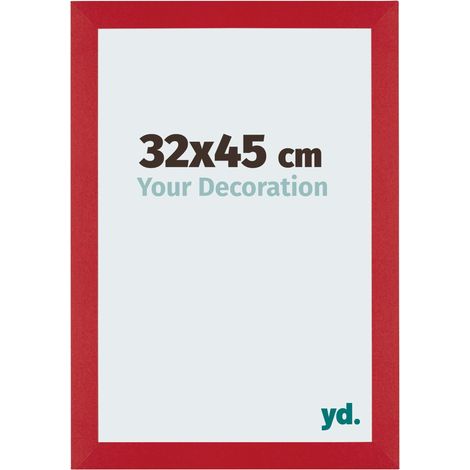 yd. - Cadre photo 32x45 - Rouge - MDF - Mura (1/5)