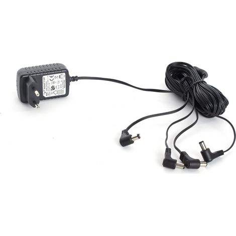 Fééric Lights And Christmas – Transformateur multi-prises pour village de Noël – 4 sorties – Tension 4,5V – Indice de protection IP40 – Pour décorations lumineuses