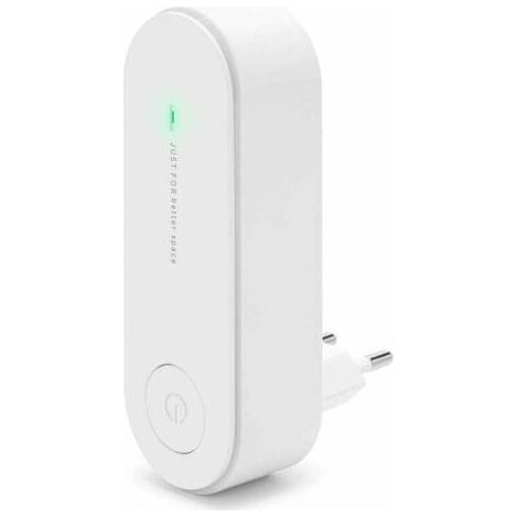 Purificateur d'air avec Générateur d'Ions Mini Filtre Plug-in Portable Air Purifier Désodorisant pour La Maison, Chambre, Cuisine, Bureau, Supprimer Les Fumée, Odeurs, Poussière, Pollen, Blanc (1/4)