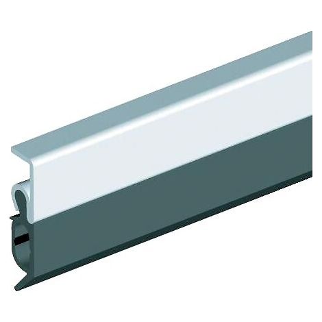 Profils d'encadrement de porte en aluminium avec lèvre PVC souple type Elro XL - FRANCE-CALFEUTRAGE (1/3)