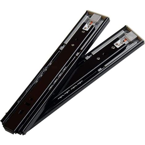 1 paire de glissières tiroir, coulisses tiroir à ouverture par en 3 po (1/5)