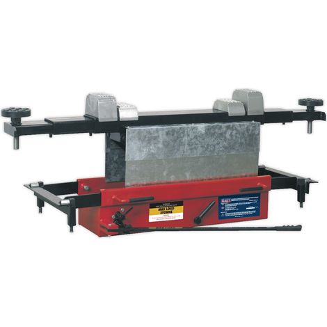 Sealey Jacking Beam 3 Tonne with Arm Extenders & Flat Roller Supports SJBEX300 (1/3)