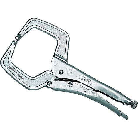 USAG 139 AN Pinza regolabile autobloccante con ganasce a collo di cigno 280 MM