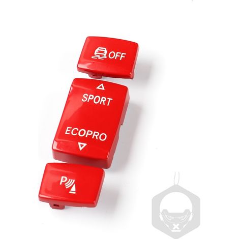 Kit anti-alunecare bouton radar rosu pour BMW Seria 3, matériel ESP, mod sport (1/4)