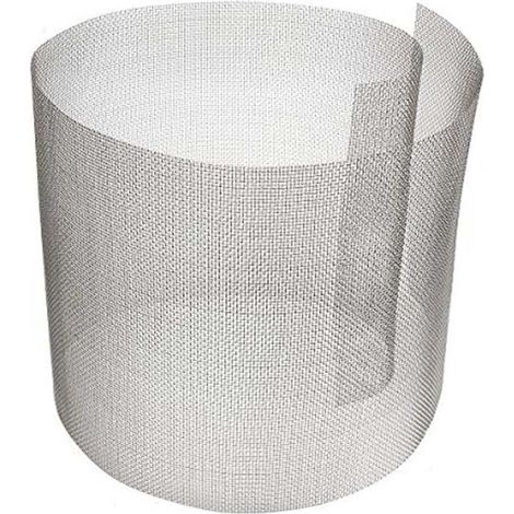 Filtro de malla de alambre de acero, rollo de paneles de malla de alambre de acero inoxidable 304, malla de 4 a 500, tamiz de filtración tejido, varios tamaños (8 MESH50CM100CM) (1/5)