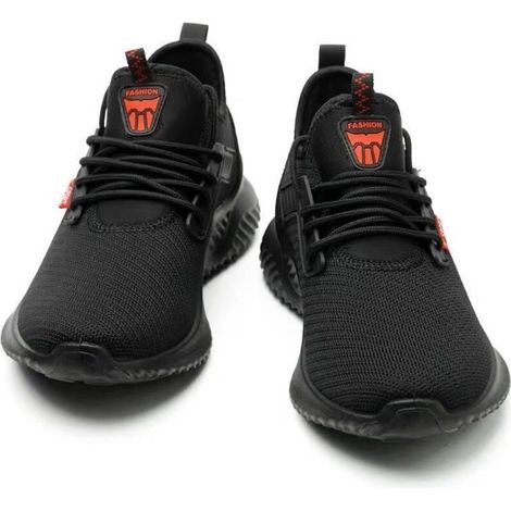 Chaussures de sécurité hommes femmes baskets de sécurité légères chaussure de travail embout en acier construction antidérapante taille de chaussure 42-Fei Yu (1/5)