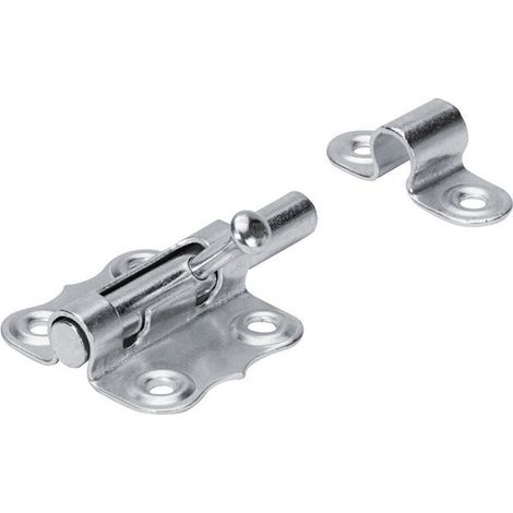 Verrou À Poussoir Acier Hettich, L.33 X L.35 Mm