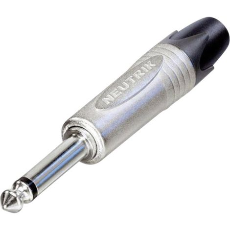 Neutrik NP2X Klinken-Steckverbinder 6.35 mm Stecker, gerade Polzahl: 2 Mono Silber 1 St.