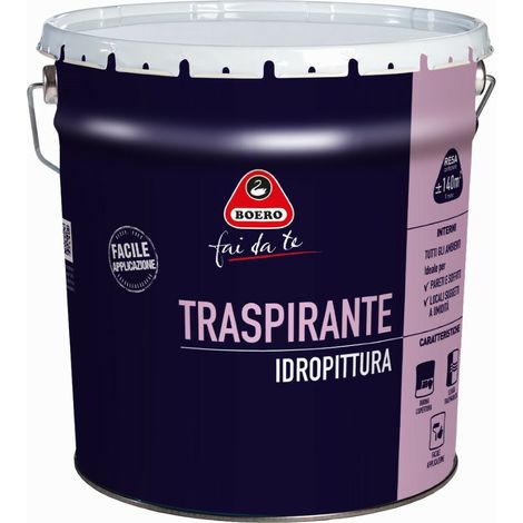 IDROPITTURA TRASPIRANTE DA14 LITRI- BOERO (1/2)