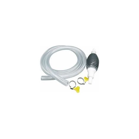 Pompe de transfert de carburant manuelle, tuyau essence en caoutchouc, 2 m –