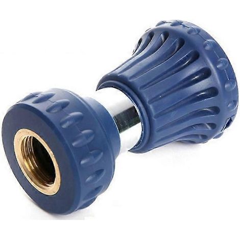 Fire Hose Nozzle for Garden Hose, Heavy Duty Fireman Style Garden Hose Nozzles, Leak Proof & Adjusta