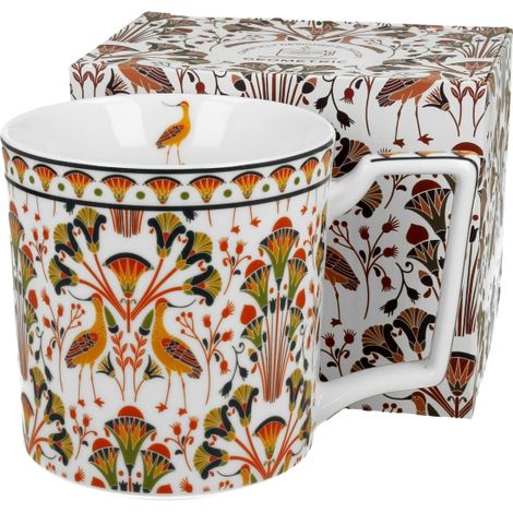 Porzellanbecher XXL 750 ml Heron Heron - Geometrisch (1/3)