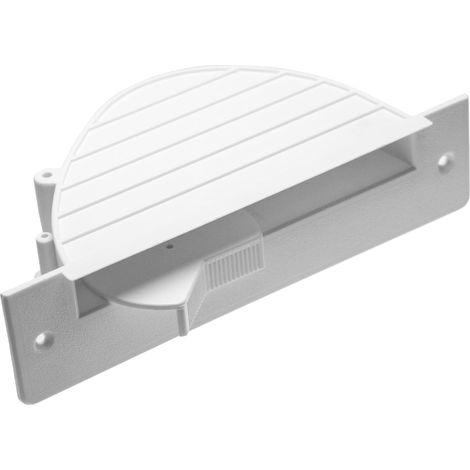 vhbw porte poussière automatique pour aspiration centralisée avec un sytème de tuyaux de 50,8 mm de diamètre / 2" (1/2)