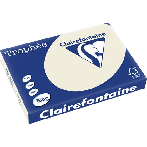 PAQ. 250H PAP. TROPHEE CLF SUAVE A3 160G GR PERLA