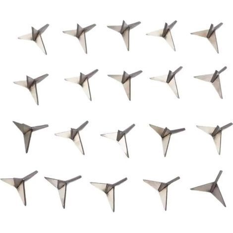 Pointes De Crevaison Légères pour Pneus Automobiles, 20 Pièces, Anti-vol, Triangle Automobile, Clous De Crevaison pour Pneus De Voiture