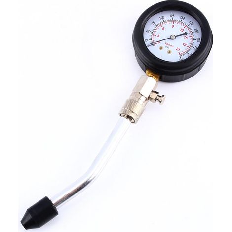 Kit de test de compression pour moteur essence, outil de garage pour voiture et moto, mallette d'outils. (1/5)