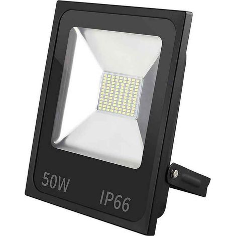 proiettore led smd dacita 50w 6500k nero 4500lm 120º ip66 28,5x24x5,5 cm