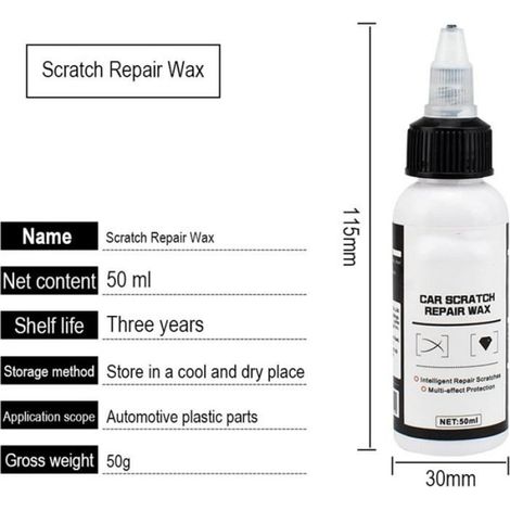Responsable De Peinture Ultime, Car Scratch Repair Repair Cax, Restoir De Peinture De Polissage De Voiture, Débover Scratch (1/4)