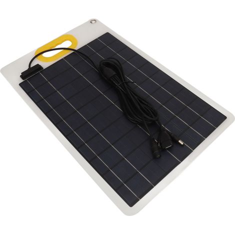 Panneau solaire portable 100W professionnel efficace pour camping randonnée en extérieur DC 12V 24V 5A (1/5)