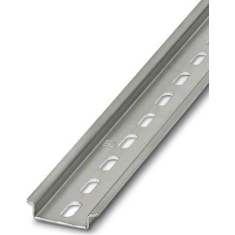 Carril DIN Phoenix Contact plateado 250 x 35 mm