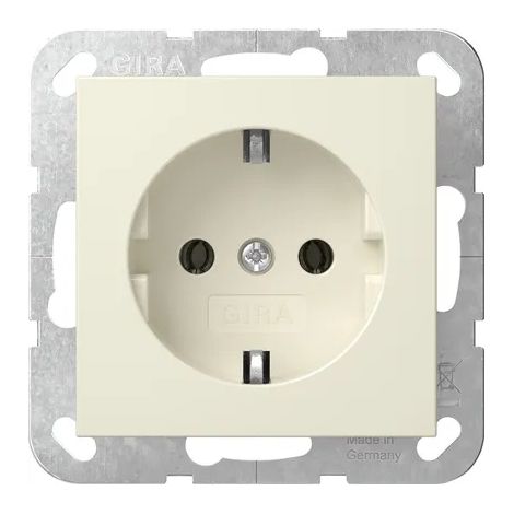 Gira Presa SCHUKO SRK System 55 bianco crema [418001], 4180 01