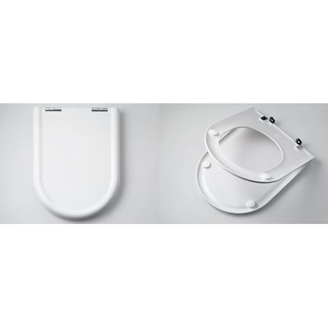 LAUFEN Vienna Siège de WC, avec couvercle, blanc, H8903000000001,
