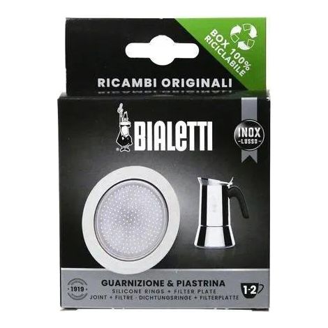 Bialetti Plaque Filtrante Acier Inoxydable pour Cafetière