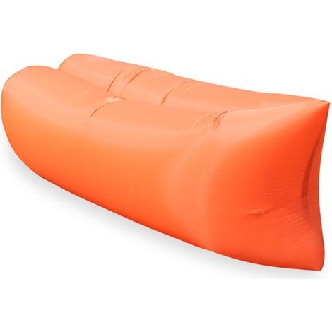Tragbare, aufblasbare Liege Strandsofa Faltbar für Reisen und Camping Wasserdicht und auslaufsicher Einfach ohne Pumpe aufzublasen für Reisen, Ou (1/5)