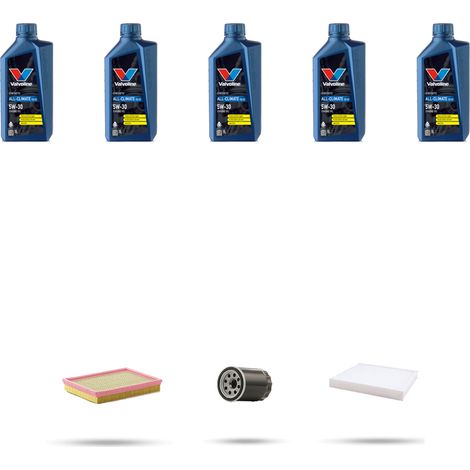 Kit tagliando 3 FILTRI e 5L OLIO compatibile con Chrysler Cruiser 2.4 turbo 164kw dal 2003 (1/5)