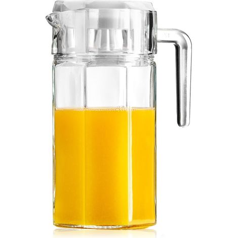 Jarra de cristal con tapa de 1,5 l (1/5)