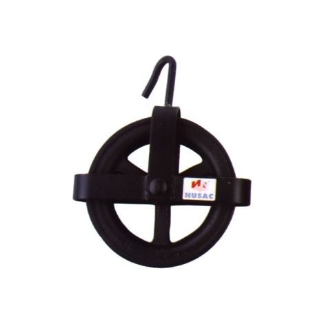 NUSAC - Puleggia pozzo croce Nusac 140 mm