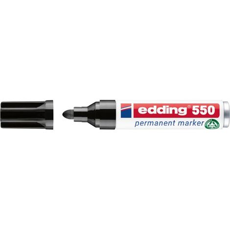 Permanentmarker edding 550 schwarz