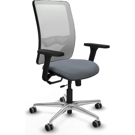 Chaise de bureau piqueras y crespo Zulema noir accoudoirs réglables (1/2)