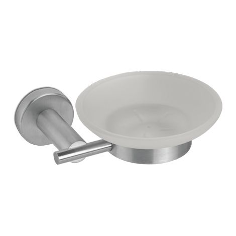 Porta sapone a parete acciaio inox Vema TIBER STEEL V17320 Satinato