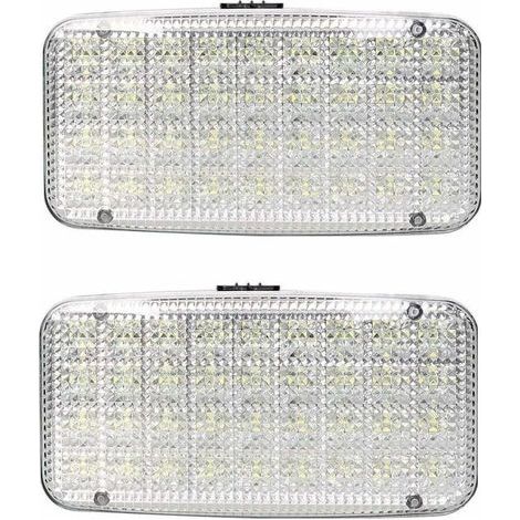 2 packs Ampoule 36 LED 12V pour l'intérieur d'une voiture (1/4)