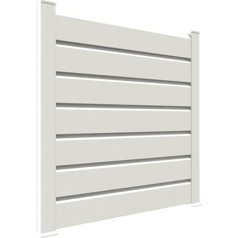 CLOSEA Kit extension clôture PVC blanc - lg : 1m50 x ht : 1m30 (1/5)