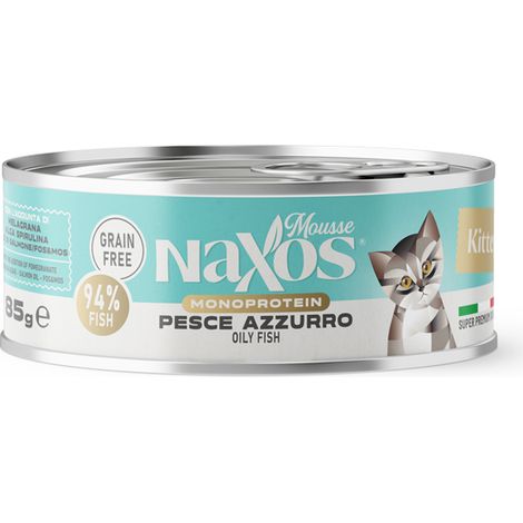 NAXOS CAT MONO Dose für Kätzchen mit öligem Fischgeschmack 85 g
