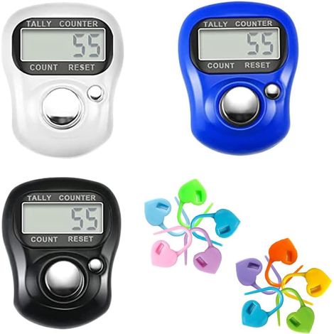 Compteur Manuel, Compteurs de Doigts, Compteur de Doigts Clicker (1/5)