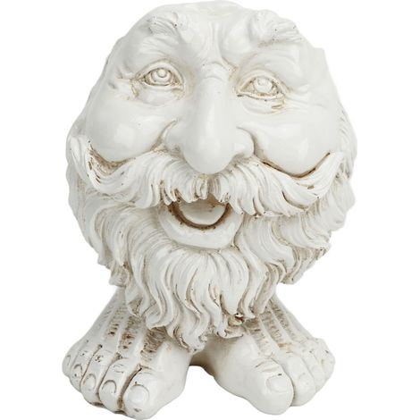 Pot de Fleur Original en Forme de Tête Décoratif pour Jardin, Résistant aux Intempéries, Design Personnalisé Amusant (1/5)
