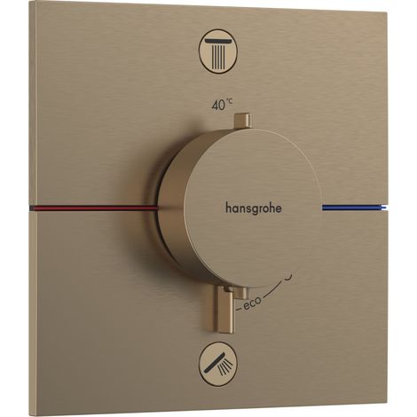 FMS ShowerSelect Comfort E Thermostat, UP brushed bronze