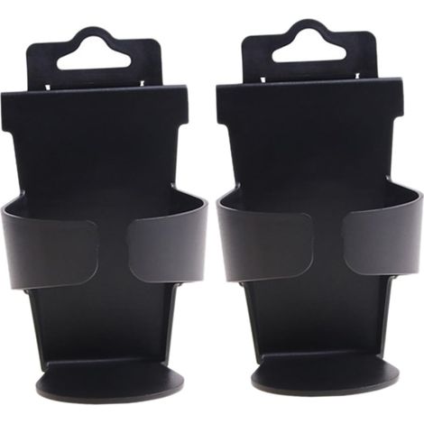2pièces Porte-gobelets Voiture Fixable Portière Support Boissons Organisateur Intérieur Auto pour Eau Thé Lot
