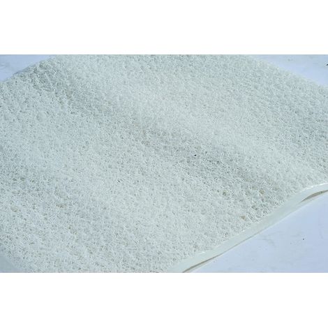 Tapis de bain antiderapant - Identités 818049, Tapis baignoire - tapis antiderapant baignoire Antigua blanc - Antidérapant (1/2)