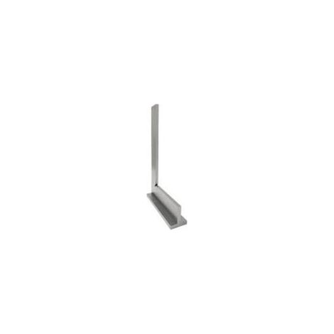 ESCUADRA DE ACERO DE SECCION REDUCIDA, ZINCADA CON SOMBRERO 400X230MM - ACHA