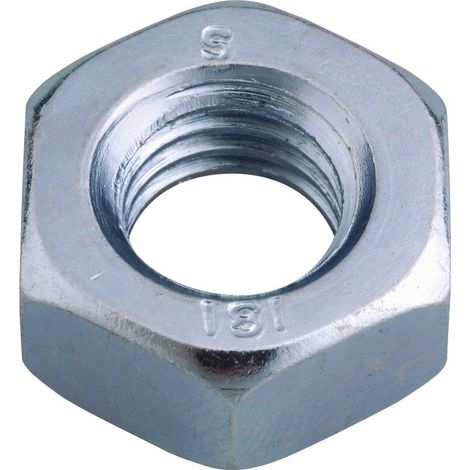 Écrou hexagonal zingué - Diamètre 5 mm - Boîte de 200 - Viswood