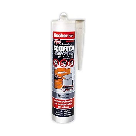 Express Zement, dunkelgrau  Fischer 512348 (1/5)