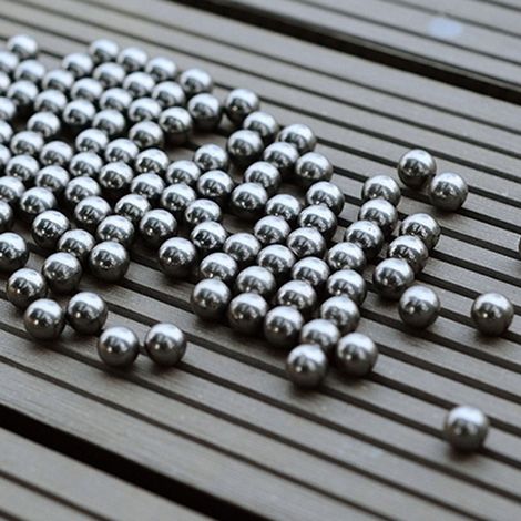 100 billes en acier au carbone 6mm pour lance-pierre, munitions de catapulte, roulements à billes de vélo (1/3)