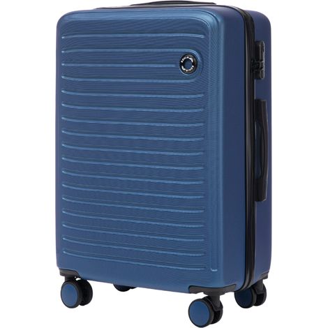 Maleta mediana azul Wings ABS+ COOT de 24 pulgadas