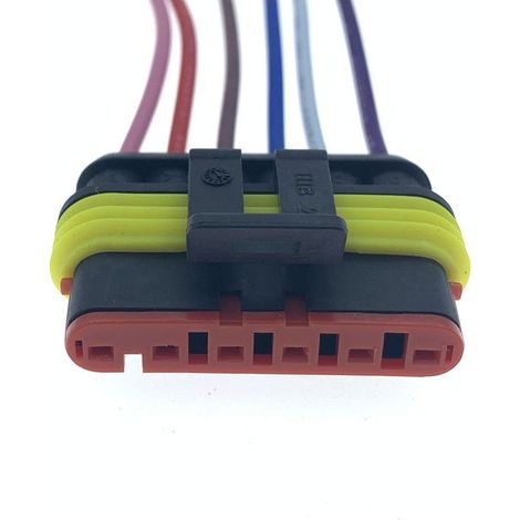 Applicable au connecteur de pédale d'accélérateur électronique et au connecteur de capteur d'accélération de l'accélérateur Dongfeng Tianlong Tianjin - connecteur unique