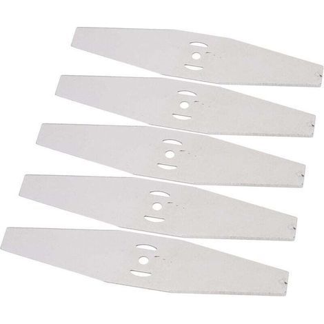 pair 5 Lames de Coupe Herbe sans Fil en Métal pour Coupe-Bordure Jardin Pelouse Terrain Agricole (1/4)