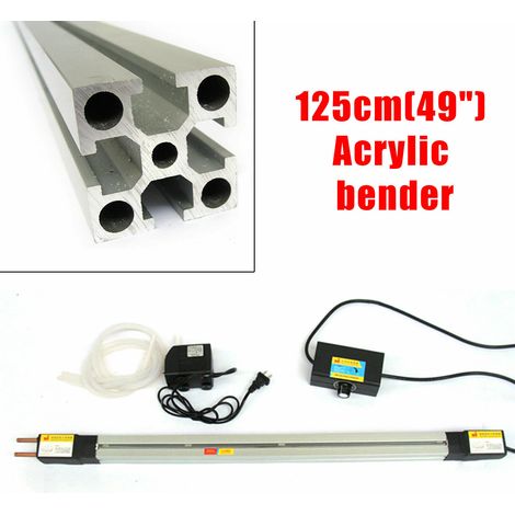 49" Biegemaschine Heizbiegemaschine PVC Biegemaschine Heizung Bender 1500W 1220mm (1/5)